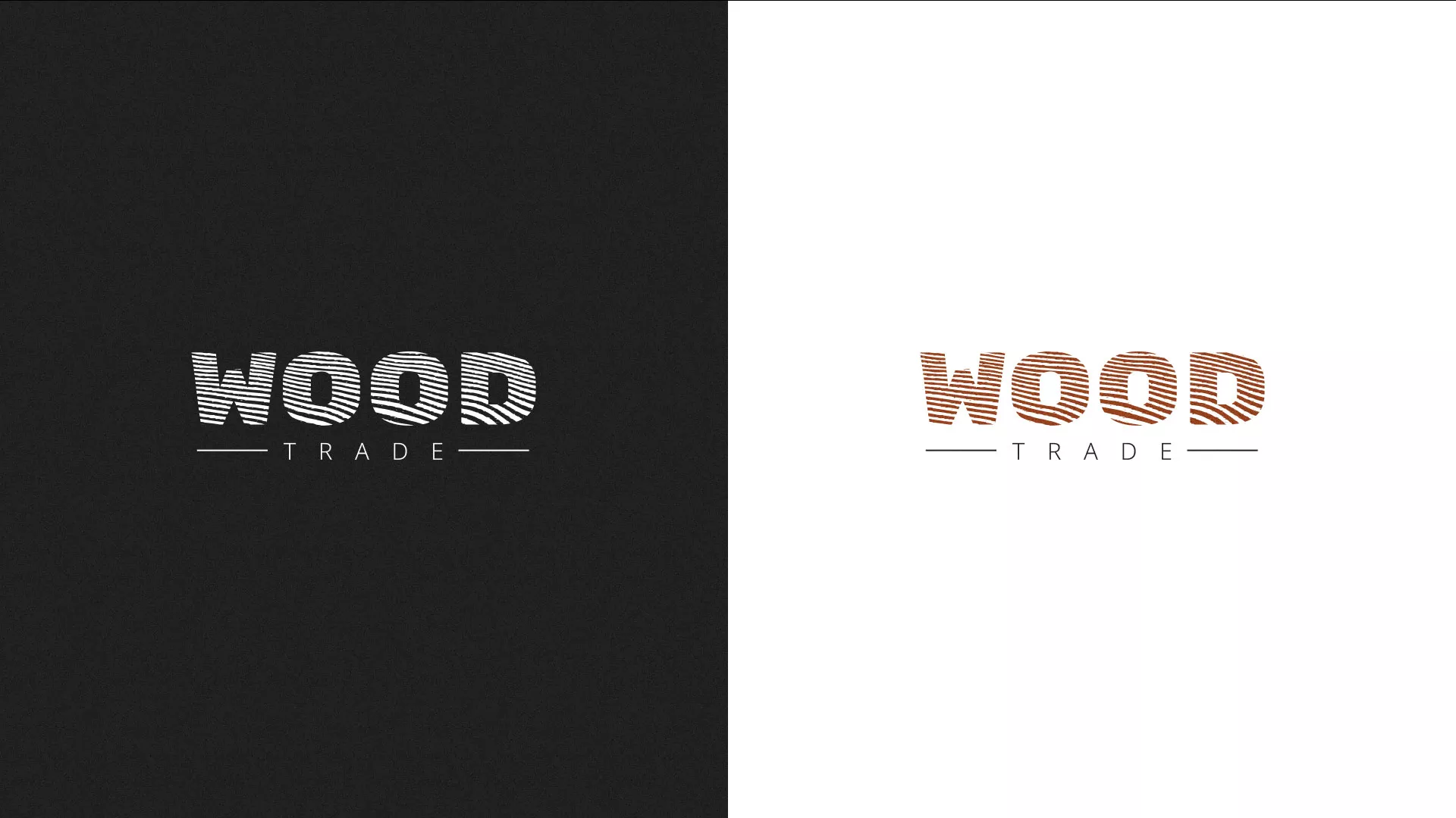 Разработка логотипа для компании «Wood Trade» в Камызяке
