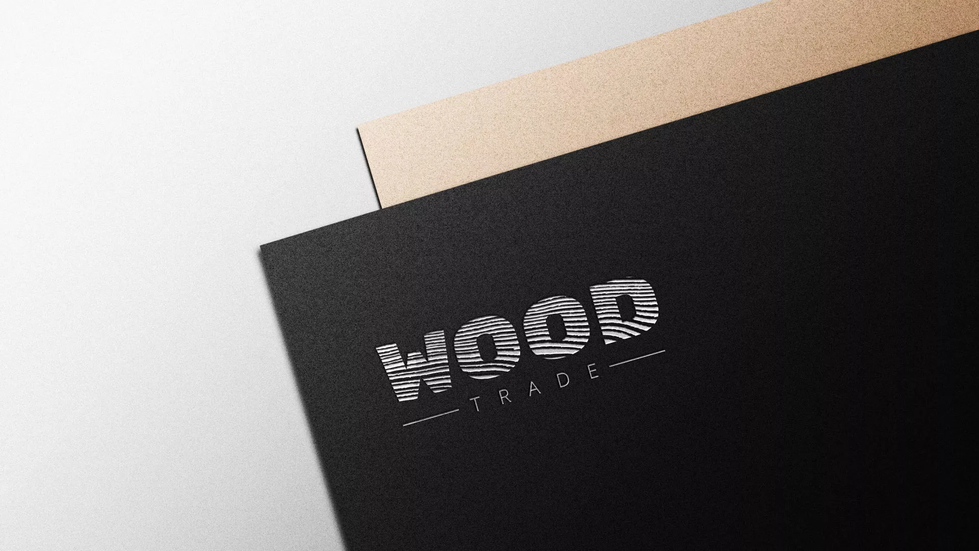 Разработка логотипа для компании «Wood Trade» в Камызяке