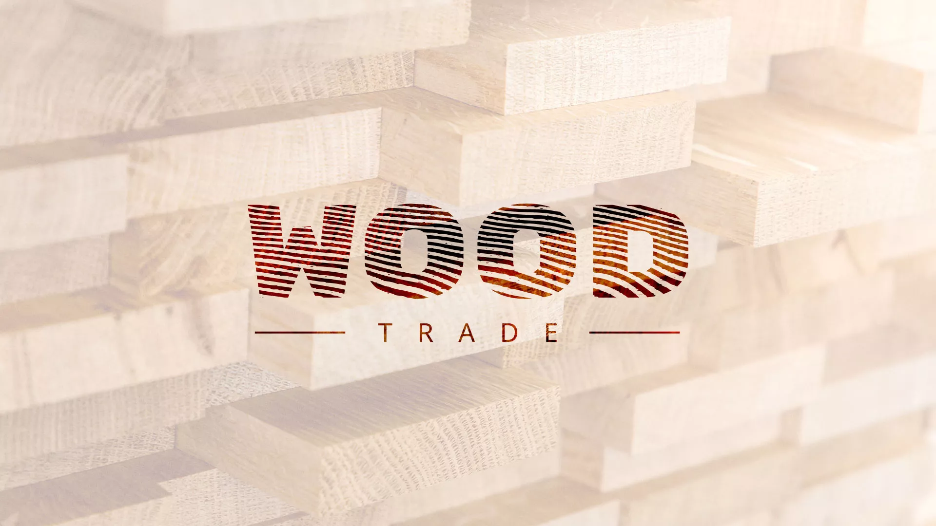 Разработка логотипа для компании «Wood Trade» в Камызяке